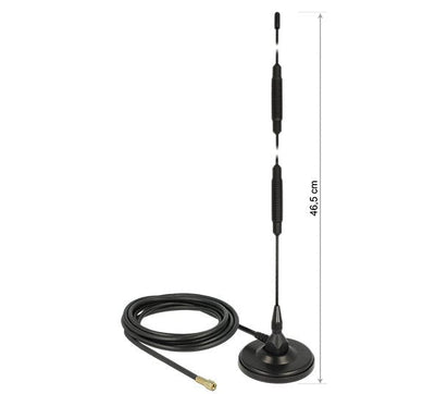 Delock 12428 Antenna Network 0,6 dBi Antenna Omnidirectional Sma — image 1