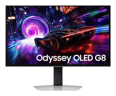 Samsung Monitor Gaming Odyssey OLED G8 G81SF S27FG810SU 27' 4K 0.03MS 240HZ OLED Adjustable Height Silver — image 1