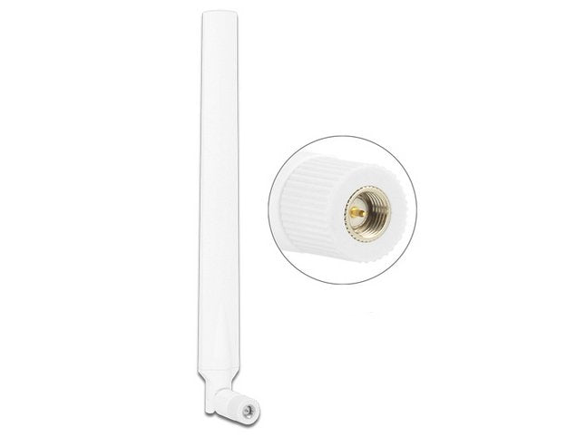 Delock Antenna LTE Sma 0 ~ 4 dBi Omni Gelenk White Rojoatable
