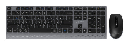 Gembird Keyboard + Mouse Wrl Cyrillic/Bk KBS-WPS-02-CYRL — image 1