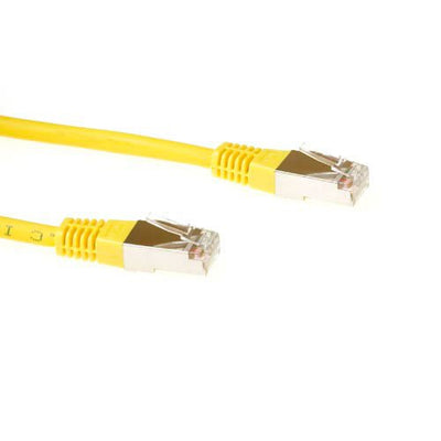 Yellow 10 Meter F UTP CAT.5E Patch Cable With RJ45 Connectors — image 1