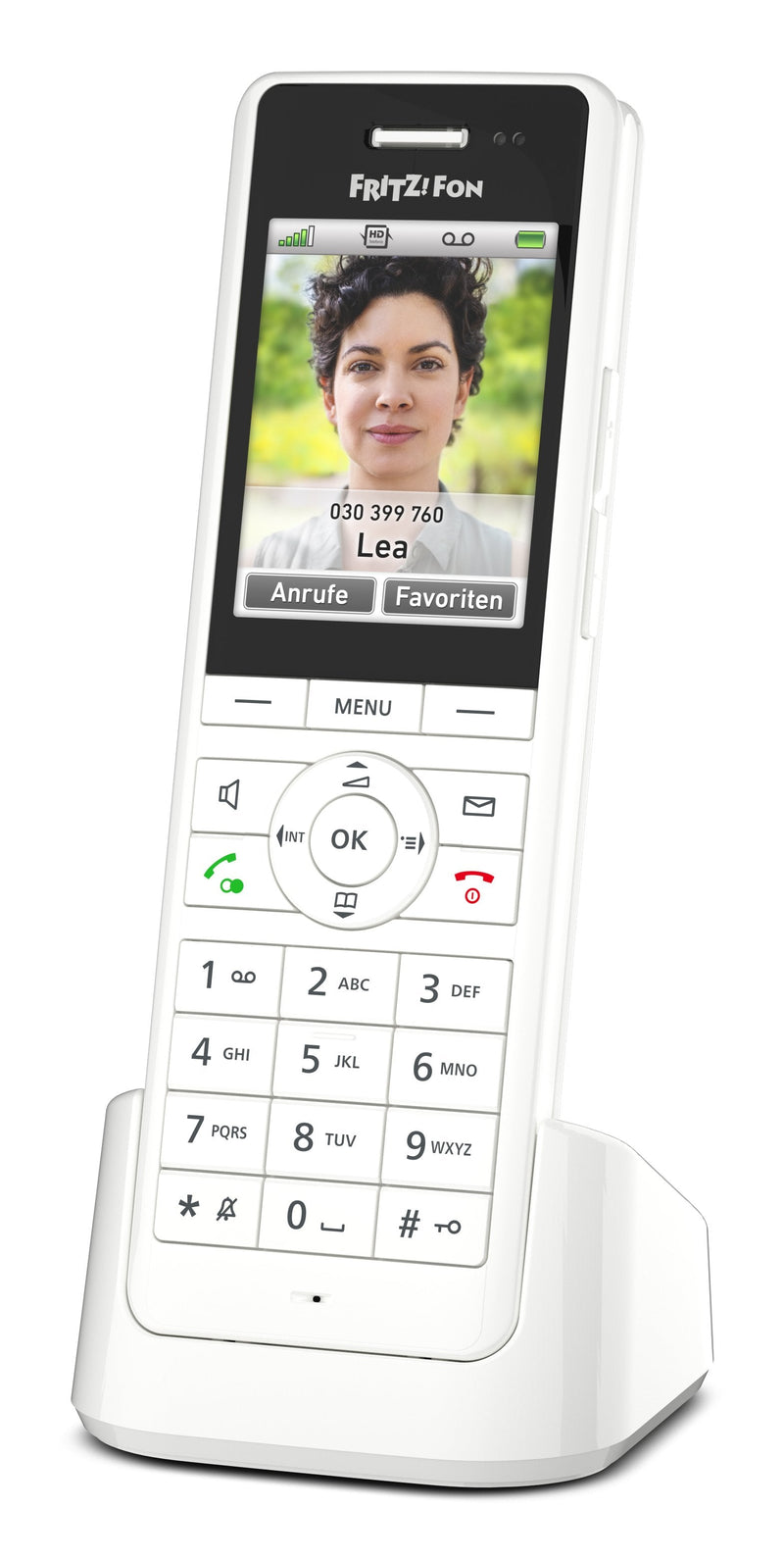 Phone Fritz!fon X6 Dect Identificador Llamadas Blanco