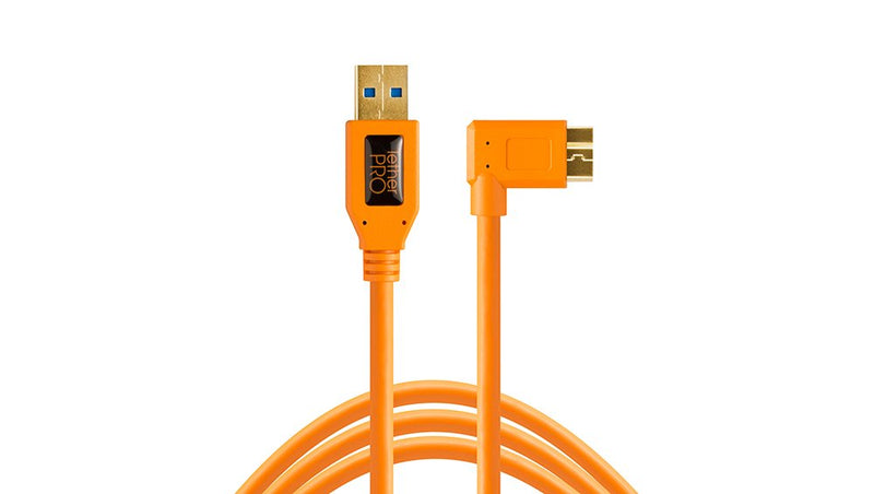Tether Tools CU61RT15-ORG USB Cable 4,6M 3.2 Gen 1 (3.1 Gen 1) USB a Micro-usb B Orange