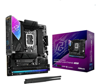 Asrock Motherboard B860M Lightning Wi-Fi DDR5 Intel S1851 Retail — image 1