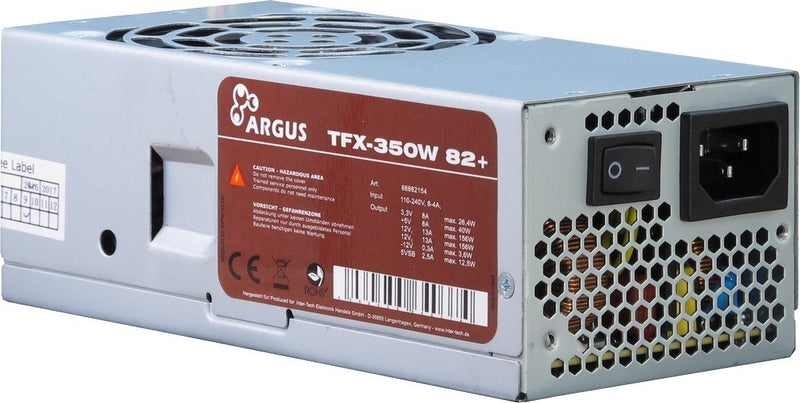 Power Supply Inter-tech TFX-350W 20 + 4 Pin ATX Grey