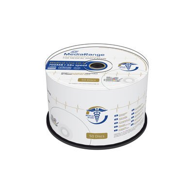 Mediarange Medical Line Cd-r 700MB/80MIN 48X Speed Box 50