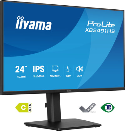 Iiyama Monitor , 24, Ips, 4-SIDE Slim Bezel 1920X1080 120HZ — image 1