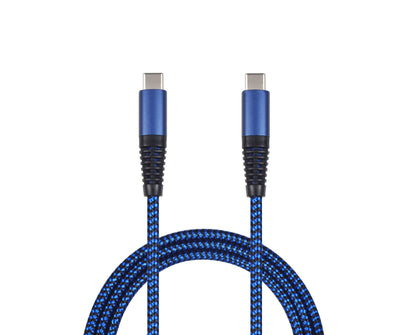 2GO 797194 USB Cable 1M USB 3.2 Gen 1 (3.1 Gen 1) USB C Blue — image 1