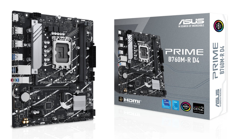 ASUS Motherboard Pro B760M-R D4
