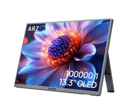 Monitor Portátil Arzopa A3C Pro 13,3 OLED 1080P Full HD Gaming
