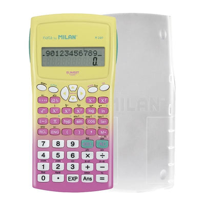 Milan Calculator Científica M240 Sunset Blister Pink — image 1