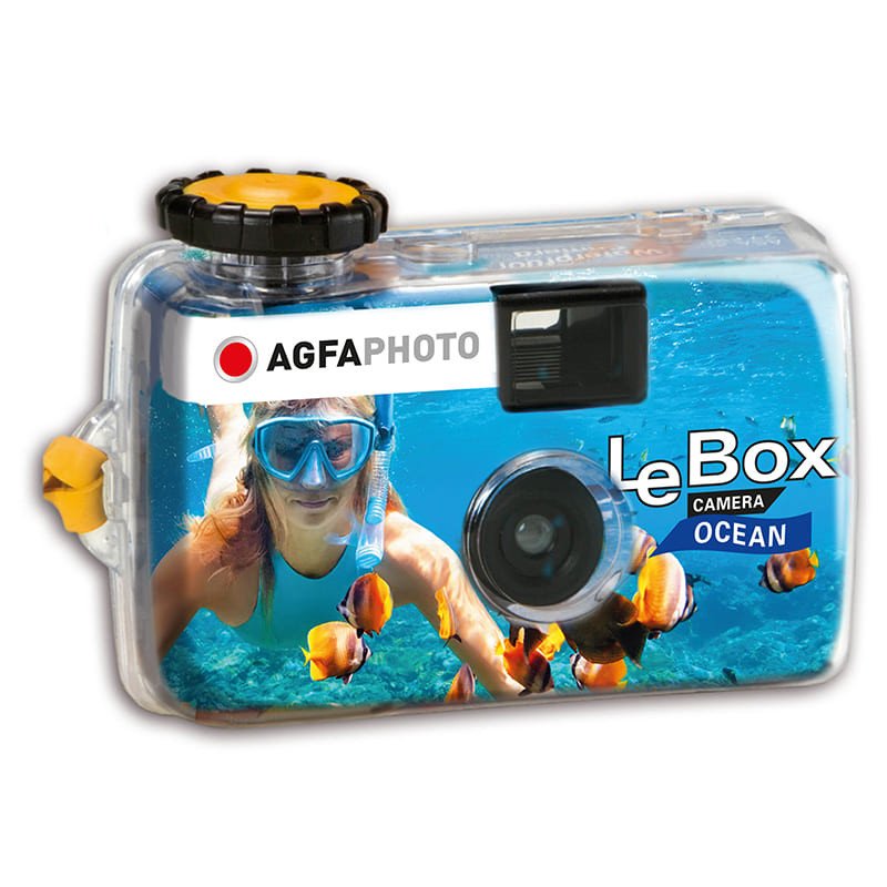 Agfa Photo Lebox 400 Camera Desechable 27 Fotos Ocean