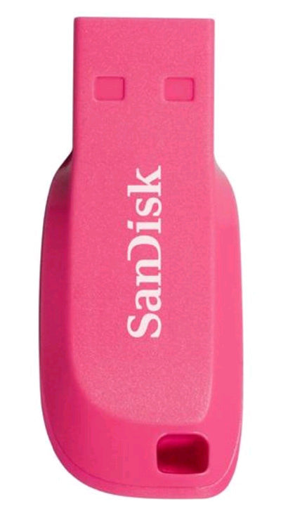 SanDisk USB Flash Drive 16GB USB 2.0 Cruzer Blade Pink — image 1