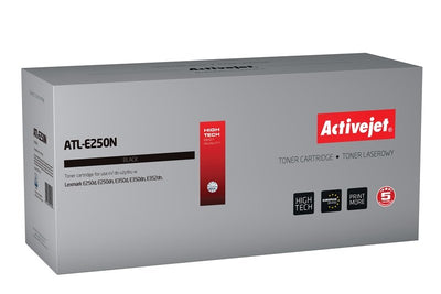 Activejet Toner ATL-E250N (reemplazo Lexmark E250A11E - Supreme - 3500 Páginas - Black — image 1