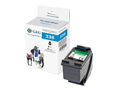 G&g Tintencartucho Compatible HP 338 C8765EE Xl-negro — image 1