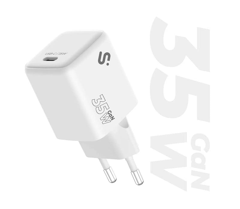 Subblim Charger Wall/Travel USB-C GaN 35W Pd White Charger Subblim GaN 35W USB-C