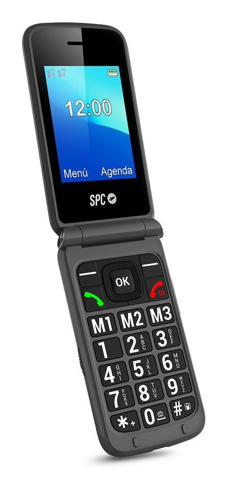 Spc Phone Mobile Phone Stella 3 Personas Mayores 4G Black