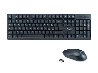 Equip Keyboard Italian + Mouse 245223 RF Wireless QWERTY Black — image 1