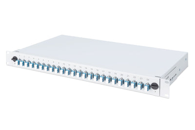 Digitus Lwl Box Of Empalme Fibre 1HE Equipado 24X Lc Dx OM4 Grey — image 1