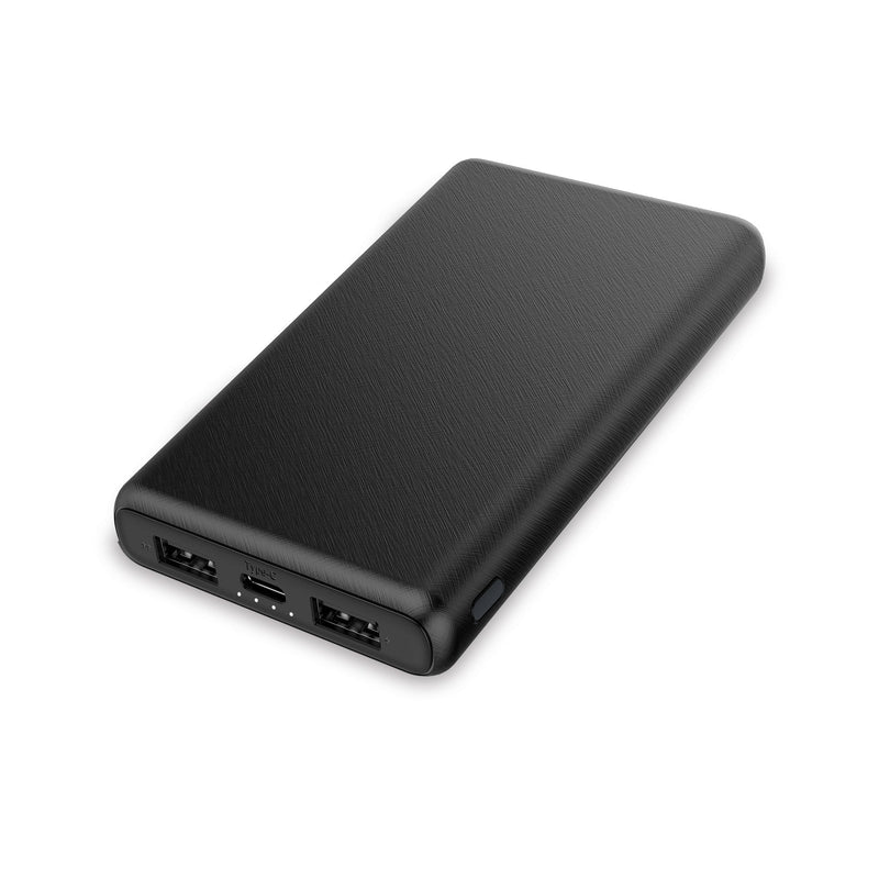 Powerbank Universal Ksix LCBA10000U02C 10000MAH Colour Black 10W Charging Fast 2x USB-A 1x USB-C