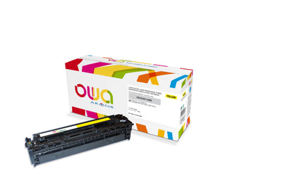 Owa Toner Compatible With HP CE322A (1300 S.) Yellow — image 1