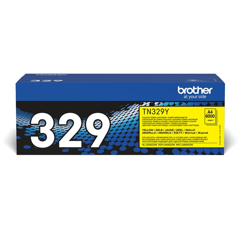 Brother Genuine Toner TN-329Y Yellow