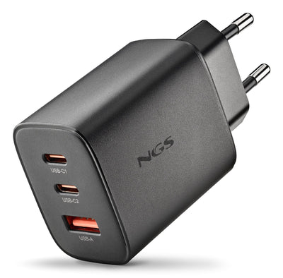 Ngs Wall Charger GaN Era 65W 2x USB Type-c 1x USB 65W — image 1