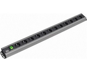 Bachmann 300.005 Unit Distribución Energía (pdu) 2U Black Grey 12 Salidas AC