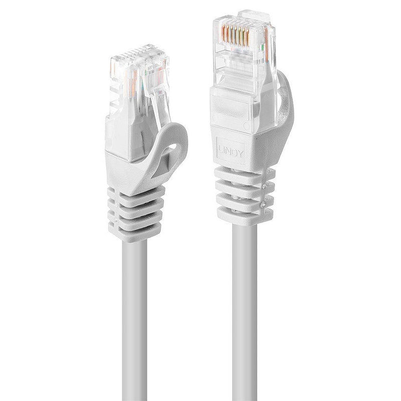 Lindy Network Cable CAT.6 U/UTP Basic White 2.00M