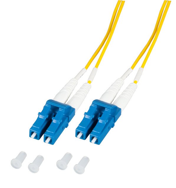 EFB Elektronik O0350.2-1.2 Cable Fibre Optic 2M Lszh OS2 2X Lc Yellow