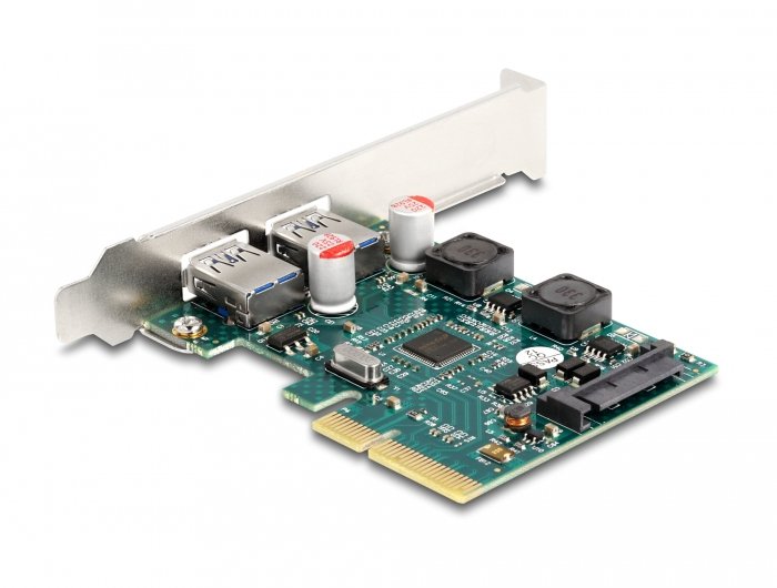 Delock Pci Express X4 a 2 X Extern USB 10Gbps Typ-a Female