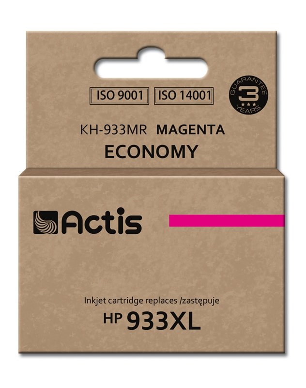 Actis Ink KH-933MR (reemplazo HP 933XL CN055AE - Standard - 13ML - Magenta