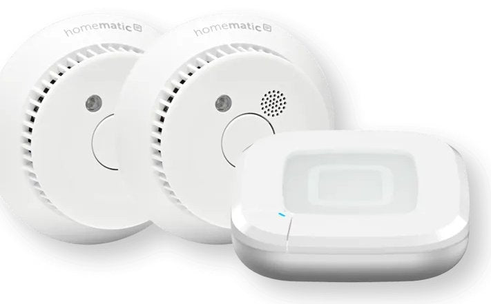 Homematic IP Smart Home Starter Set Alarm Smoke (HMIP-SK27) 1X Access Point 2, 2X Alarm Smoke 162162A0