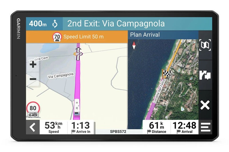 Garmin Camper 1095 Navegador GPS Autocaravana 10 With Mapas Europa