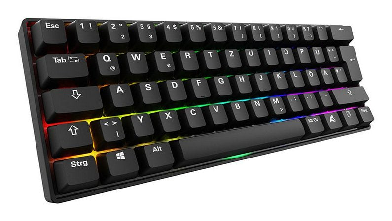 Sharkoon Skiller SGK50 S4 GEN2 Pbt, Keyboard Gaming Black Disposición de, Gateron G Pro 3.0 Yellow 40449510419