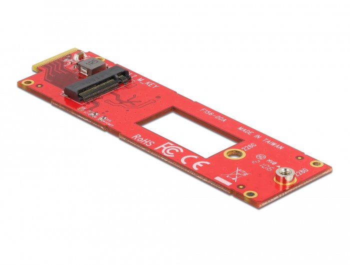 Delock Convertidor Edsff E1.S a M.2 Key M Slot NVMe
