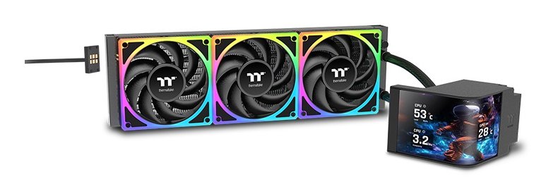 Thermaltake Refrigeración Líquida CPU K Magcurve 360 Ultra All-in-one Liquid Cooler System ARGB Fan