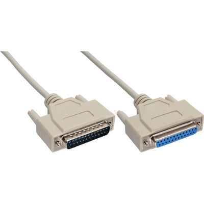 Inline Cable Serie Moldeado DB25 Male a Female Grey 20M — image 1