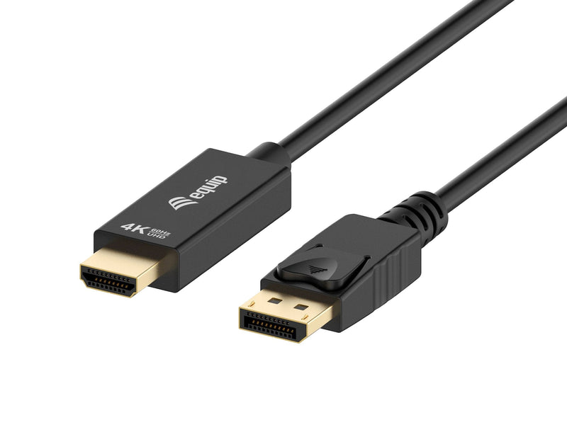 Equip HDMI Cable Adapter Dp-hdmi 4K/60HZ M/M 3.00M Black