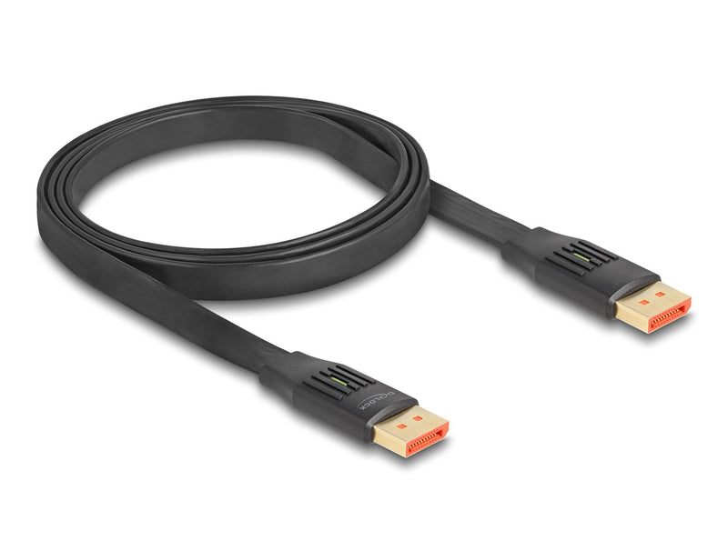 Delock 81005 Cable Flat DisplayPort 8K 60 HZ 1M