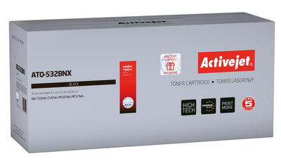Activejet Toner ATO-532BNX (reemplazo Oki 46490608 - Supreme - 7.000 Páginas - Black — image 1