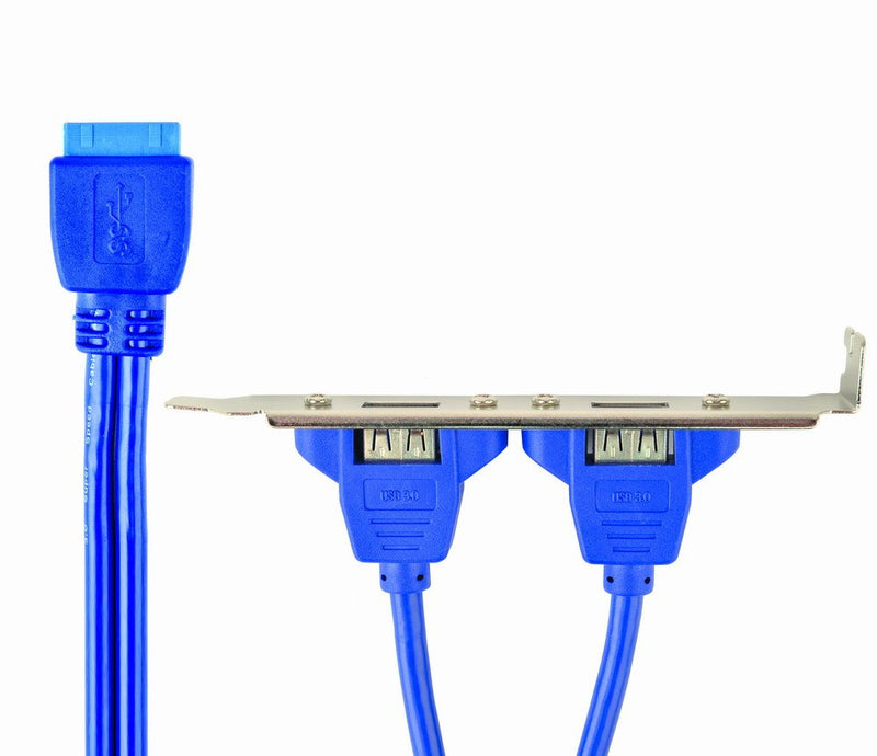 Gembird Cable USB 3.0 Panel Posterior 2x USB 0.45MTS