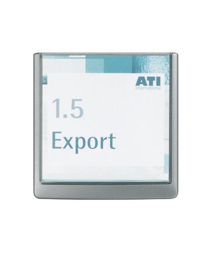 Durable Click Sign - Stand Label - Fijación Door