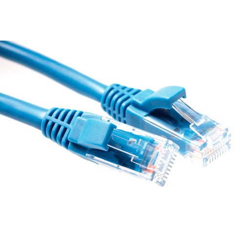 Blue 7 Meter U UTP CAT.6 Patch Cable Component Level With RJ45 Connectors