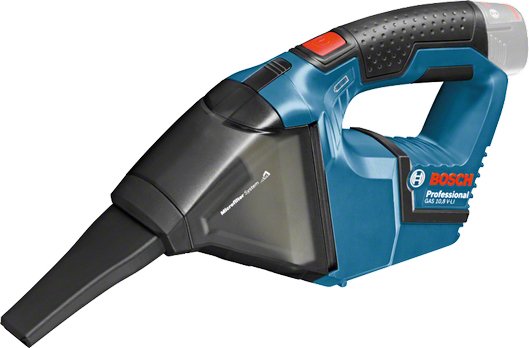 Bosch Vacuum Cleaner Professional Gas 12V/10.8V-LI Professional Mano Blue L-boxx 102, Without Battery Ni Charg