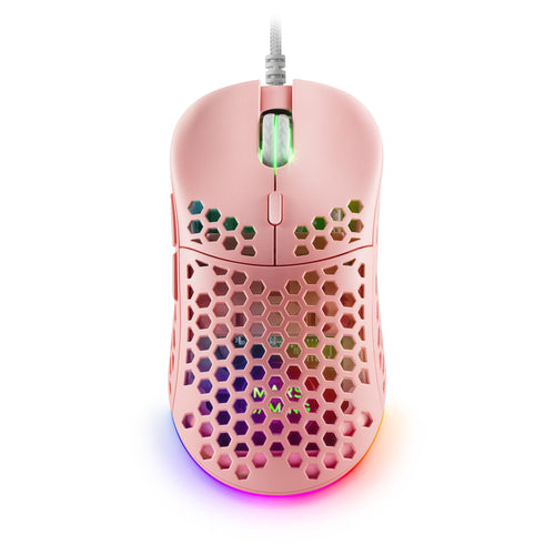 Mars Gaming Mouse Optico MM55 Pink — image 1