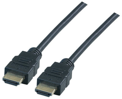 HDMI Cable High Speed Efb Eth. Aa, Steel Inoxidable, 2M, Black 4K30HZ — image 1
