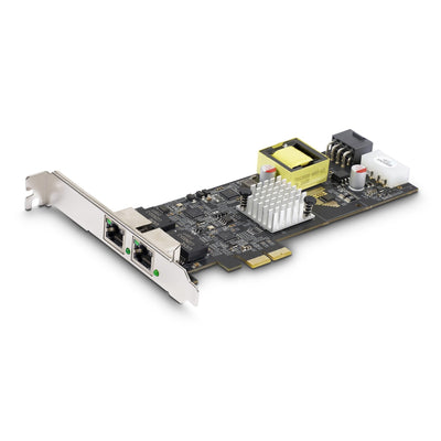 Network Card Ethernet PCIE 2 Ports PoE 2 5GB - I225-V — image 1
