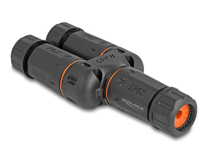 Delock 88143 Connector Cable And -adapter RJ45 Female a 2 X RJ45 Female CAT.6 IP68 Resistant Polvo Water And A