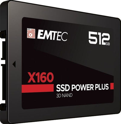 Emtec Drive SSD 2.5 512GB X160 3D Nand Intern Bulk — image 1